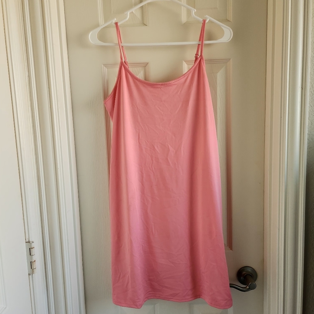 J Crew Pink Athletic Dress‎ with Shorts Size Medium BE881